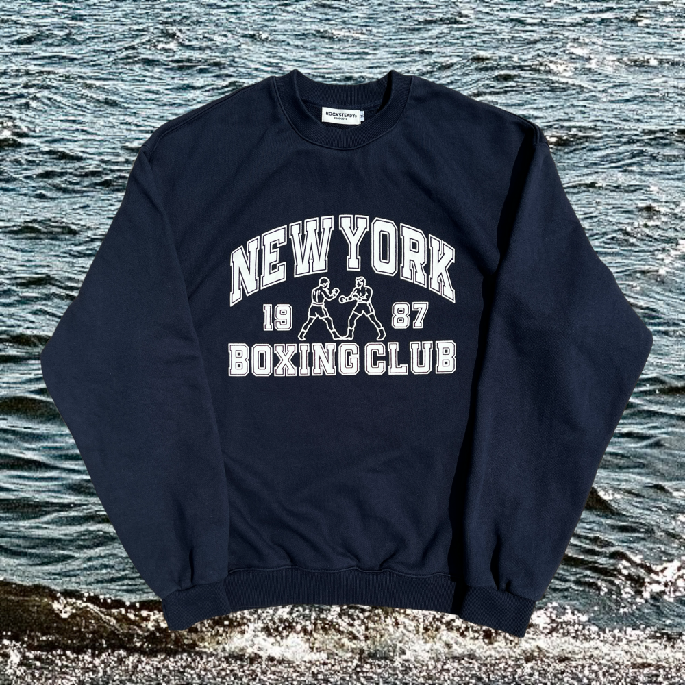 New York Boxing Club Sweat Shirts - Navy